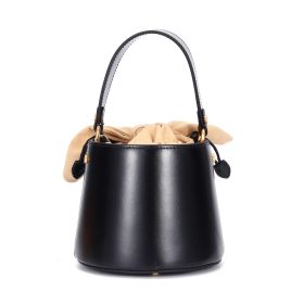 Shoulder Bag Drawstring Going Out Modern Crossbody Beautiful Black Bucket Bag