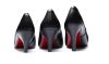 Kitten Heels Stilettos Stöckelschuhe Schwarz 5 cm Rote Sohle Klassisch Business Schuhe
